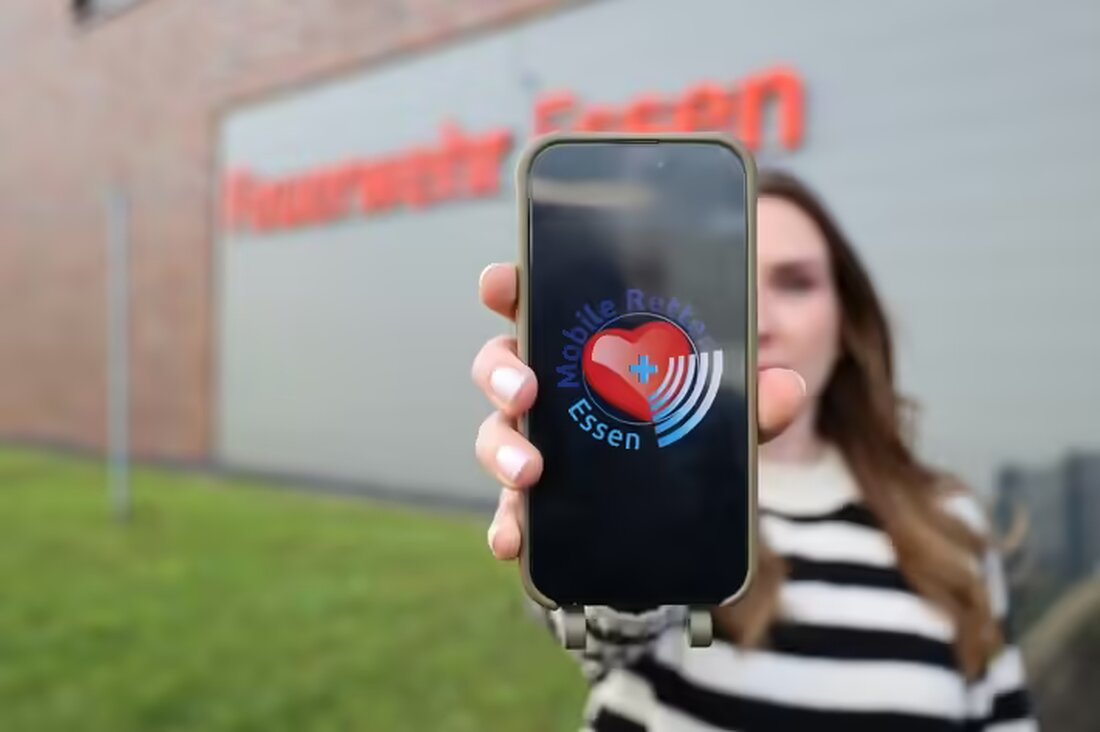 In Essen helfen „Mobile Retter“ als qualifizierte Ersthelfer in Notfällen, indem sie schnell vor Ort lebensrettende Maßnahmen einleiten.
