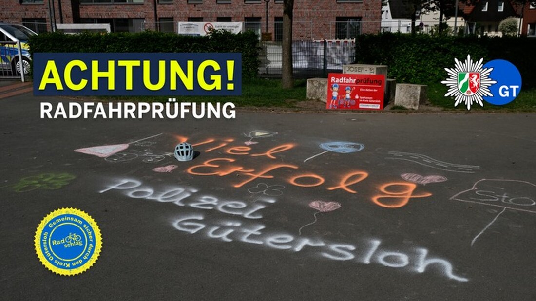 Am 21.11. findet an der Regenbogenschule in Wiedenbrück die Radfahrprüfung für Viertklässler statt. Eltern sind aufgerufen, rücksichtsvoll zu fahren.