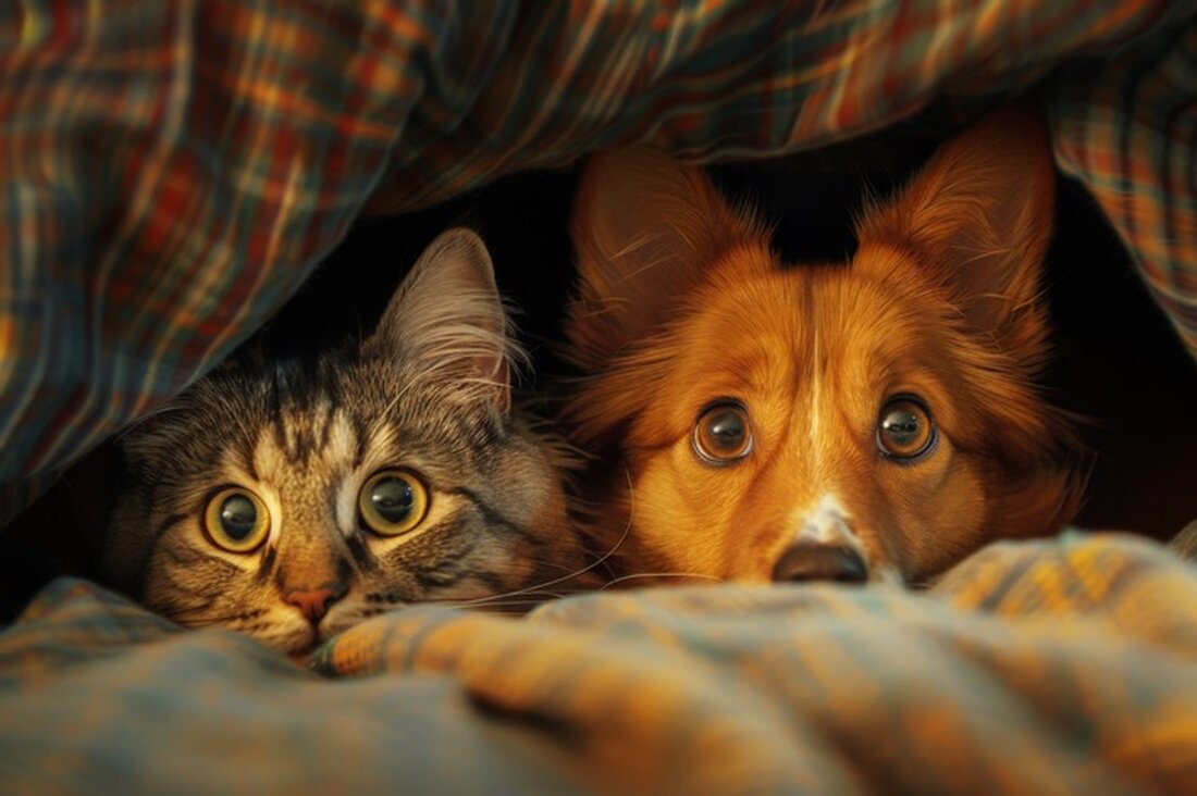 Eine Weenect-Studie zeigt, wie Feuerwerk Haustierrisiken birgt. 12 Expertentipps für eine sichere Silvesternacht von Birga Dexel.