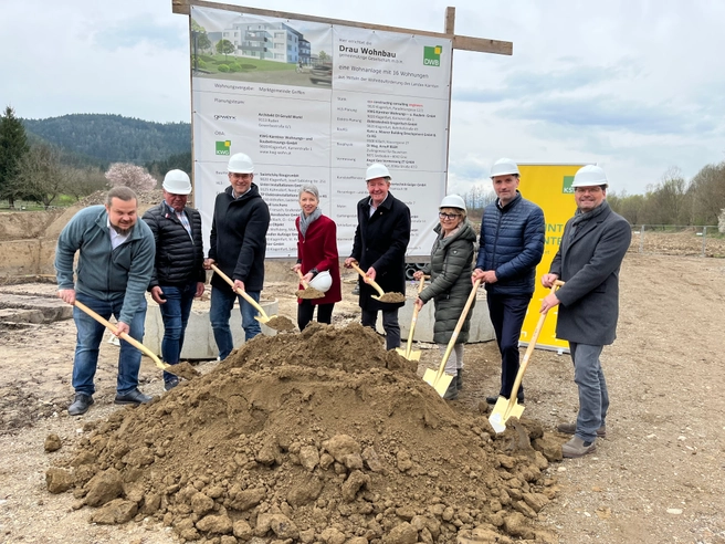 Robert Orieschnig, Walter Dreier, Thorsten Unterberger, Gaby Schaunig, Josef Müller, Ulrike Sauerschnig, Christan Piber, Gerald Werkl