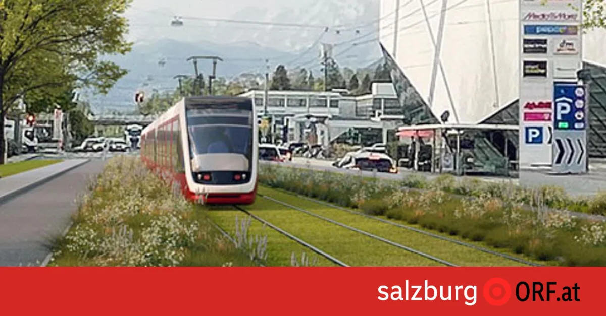 S-Link-Trasse bis Hallein präsentiert - salzburg.ORF.at