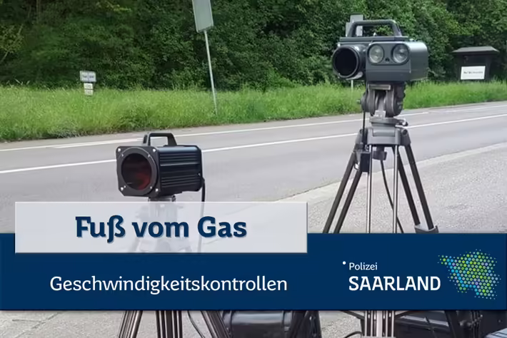 Geschwindigkeitskontrollen im Saarland: Wo Blitzer zuschlagen!