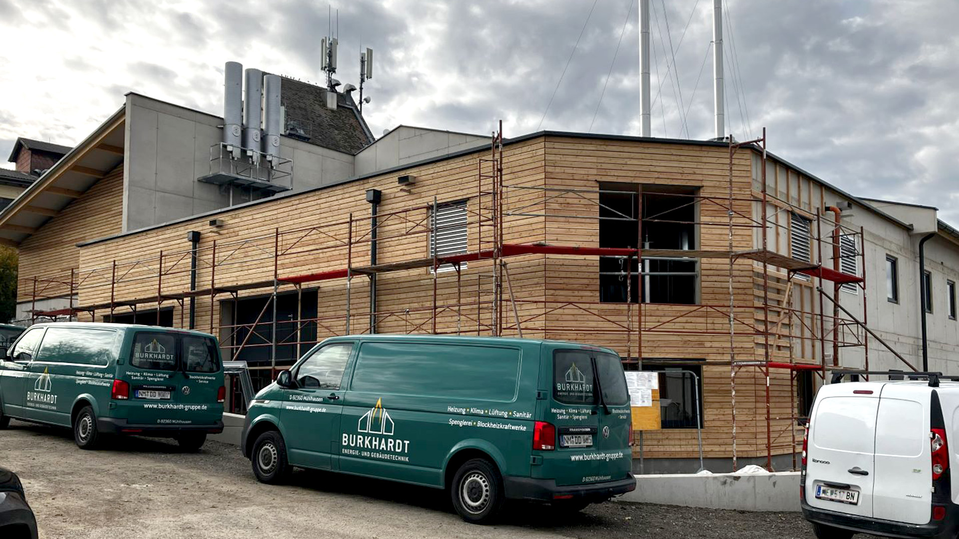 Drei weitere Burkhardt Holzvergaser für Österreich